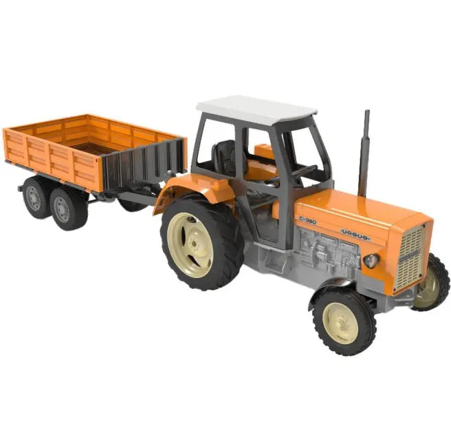 Traktor Ursus C - 360 z przyczepą