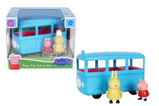 Świnka Peppa - Autobus szkolny z dźwiękiem + 2 figurki