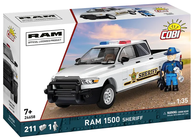 Klocki - RAM 1500 Sheriff, 211 kl.