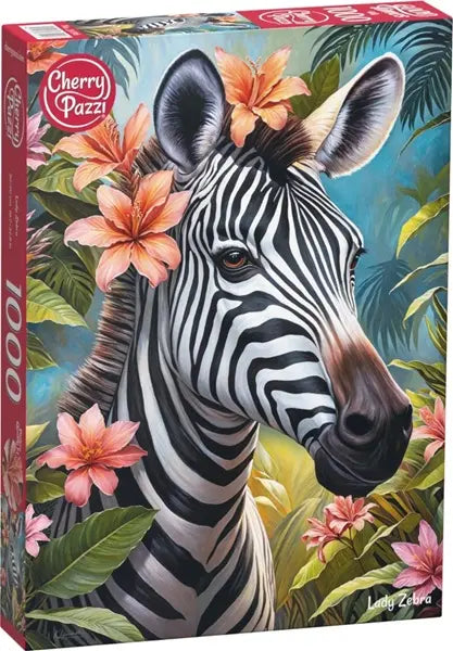 Puzzle 1000 el. Cherry Pazzi - Lady zebra