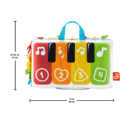 Fisher-price miękkie pianinko światło i muzyka