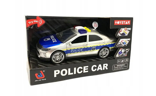 Auto policyjne światło dźwięk
