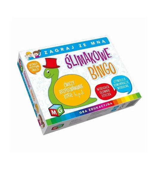 Ślimakowe bingo gra edukacyjna