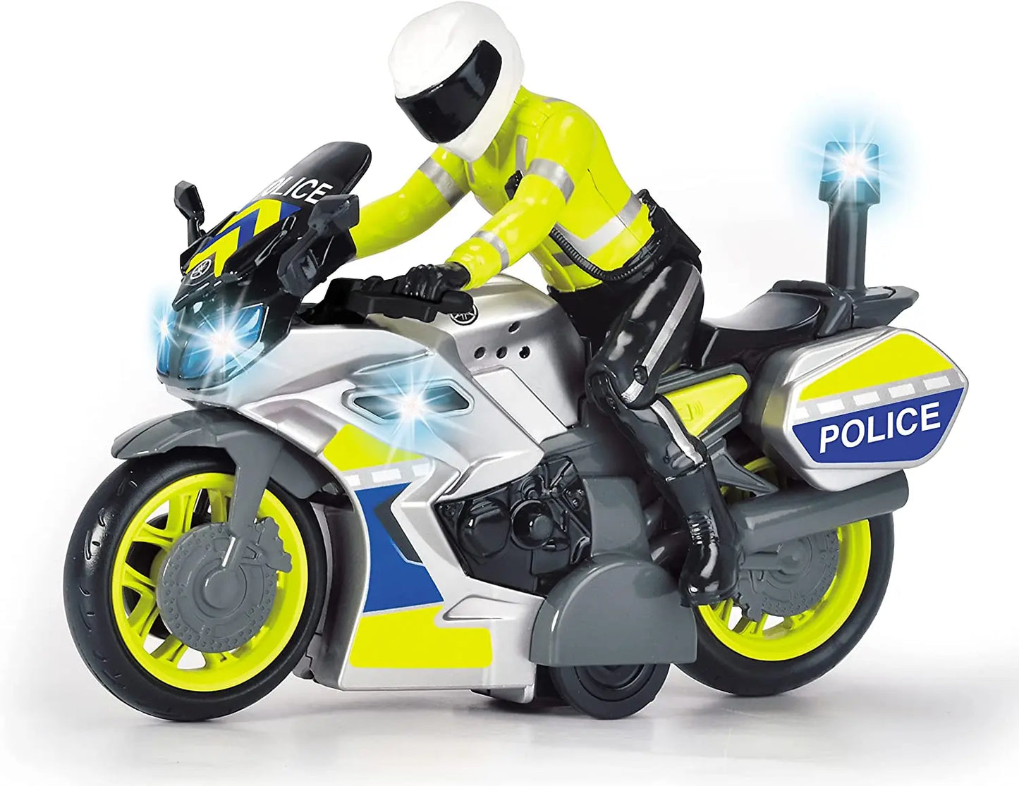 Dickie sos motocykl policyjny 17cm
