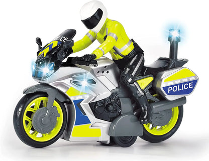 Dickie sos motocykl policyjny 17cm