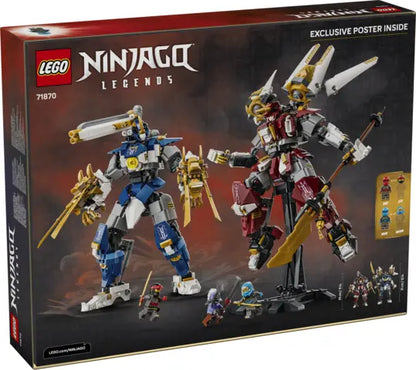 Lego Ninjago - Bliźniacze tytanowe mechy