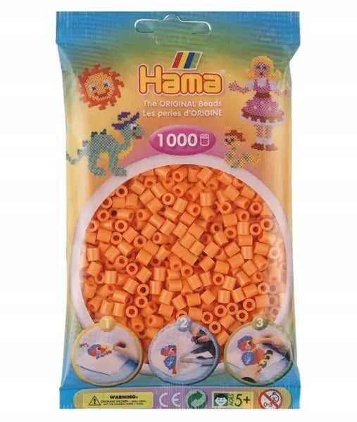 Koraliki midi 1000 szt morelowy