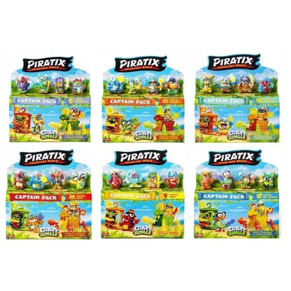 Piratix Crazy Jungle Captain, figurka - mix