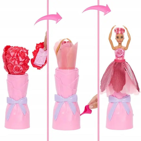 Barbie - Kwiatowa niespodzianka, Czerwona róża