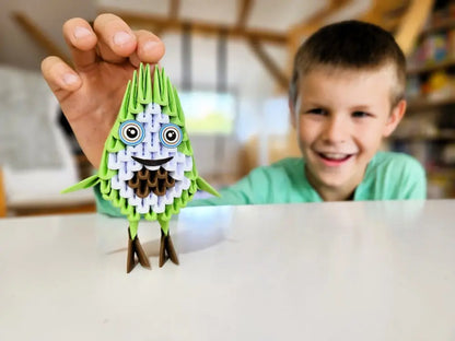 Origami 3d awokado