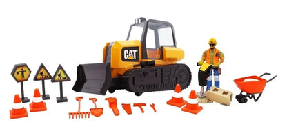 Ładowarka gąsienicowa z figurką i akcesoriami