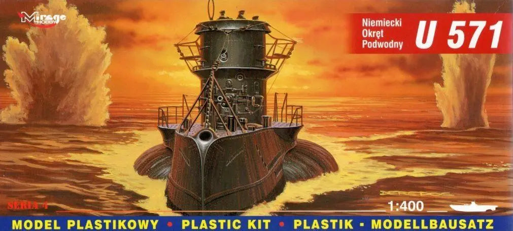 Zestaw do sklejania u-boot u-571
