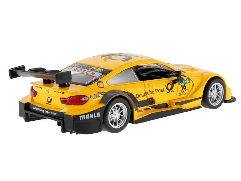 Model bmw m4 dtm żółty1:44