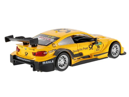 Model bmw m4 dtm żółty1:44