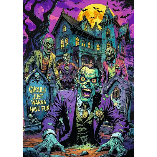 PUZZLE 1000 PremPlus Hall Of Horror Zombie