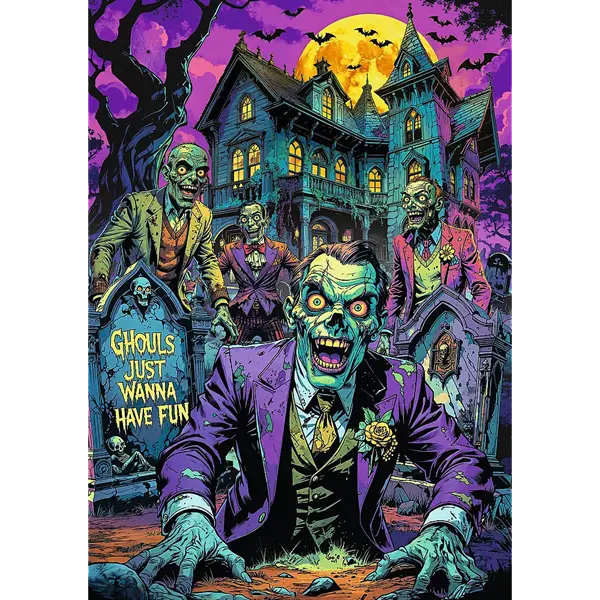 PUZZLE 1000 PremPlus Hall Of Horror Zombie