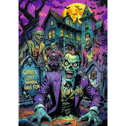 PUZZLE 1000 PremPlus Hall Of Horror Zombie