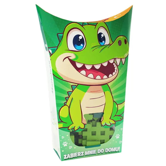 Klocki wafle mini pocket pets krokodyl