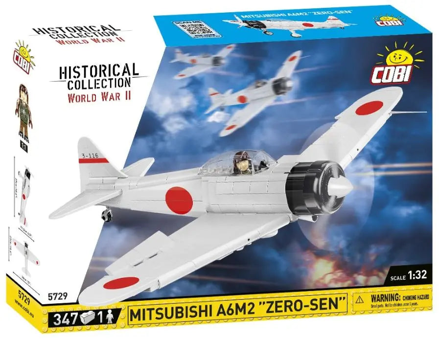 COBI HC WWII Mitsubishi A6M2 ZERO 347kl 5729