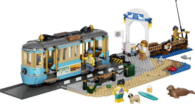 Lego City - Tramwaj przy plaży