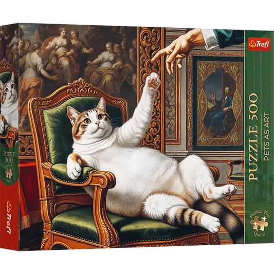 PUZZLE 500 PremPlus PetsAsArt Jego pusz.wys..37627
