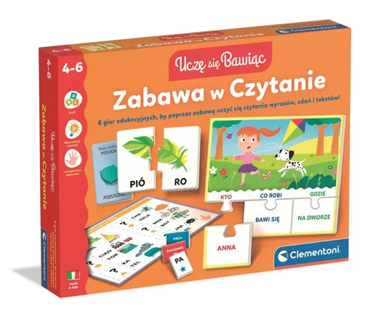 Uczę się bawiąc! Zabawa w czytanie