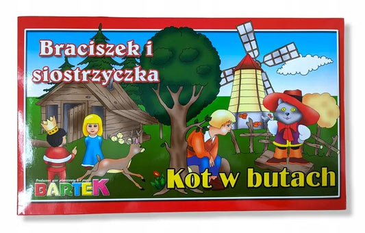 Dwie gry - Kot w butach/Braciszek i siostrzyczka