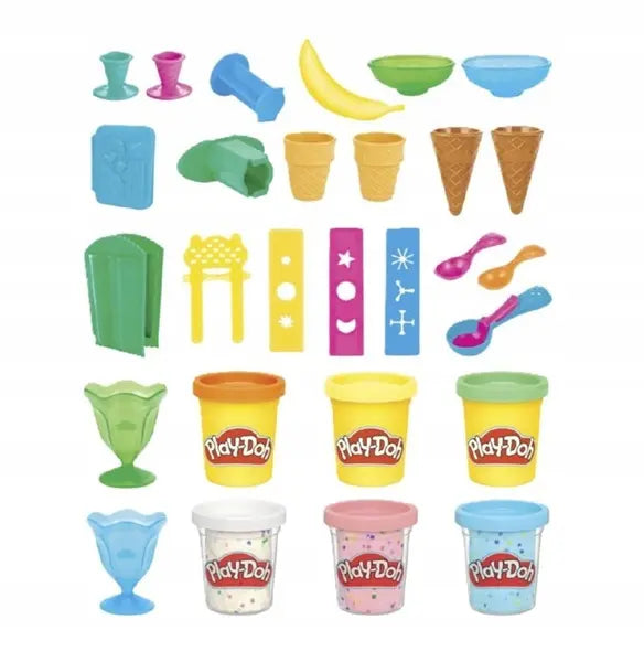 Play-Doh ciastolina zestaw lodziarnia