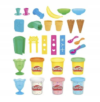 Play-Doh ciastolina zestaw lodziarnia