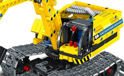 Immaster klocki koparka i robot 2w1 342 elementy