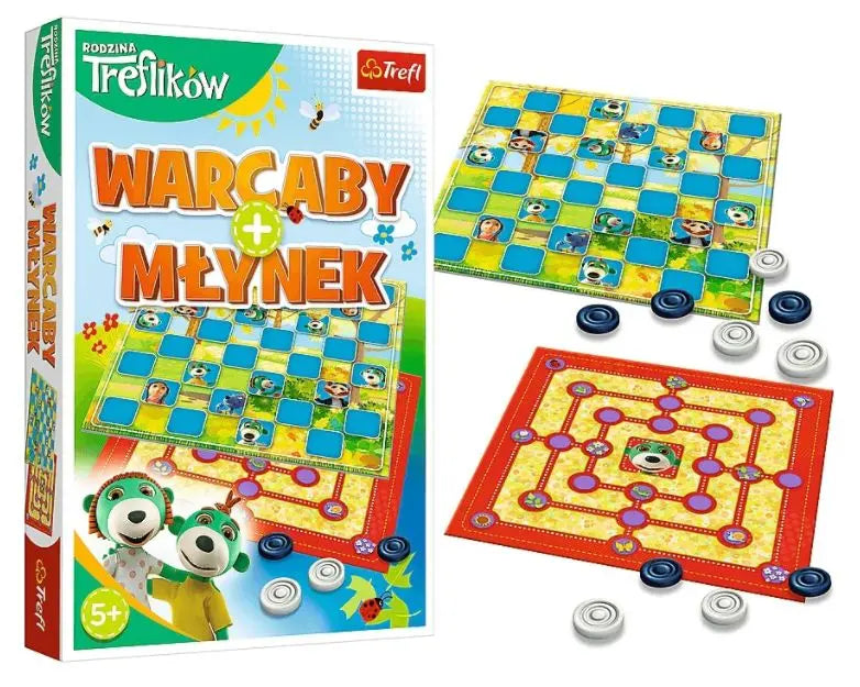 GRA Warcaby / Młynek Trefliki 01920