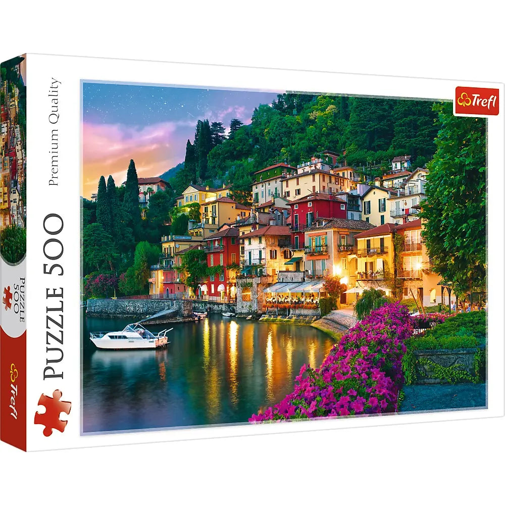 PUZZLE 500 Jezioro Como, Włochy