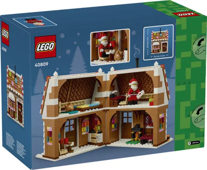 Lego Iconic - Świąteczna chatka z piernika