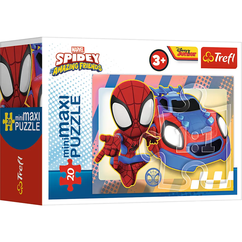 Puzzle minimaxi 20 elementów niesamowity spidey