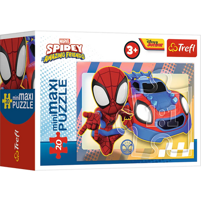Puzzle minimaxi 20 elementów niesamowity spidey