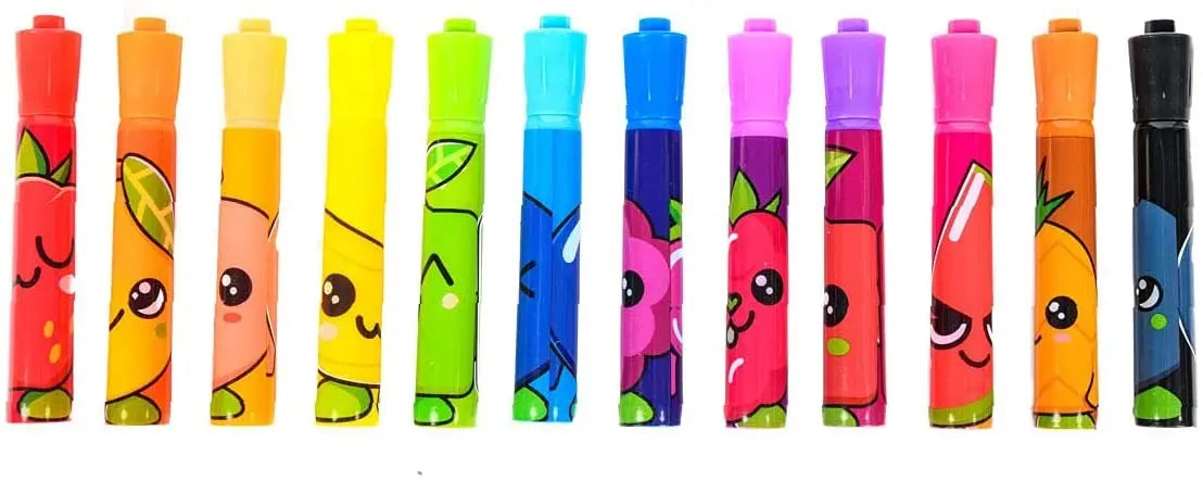 Fruity squad pachnące pisaki 12 szt