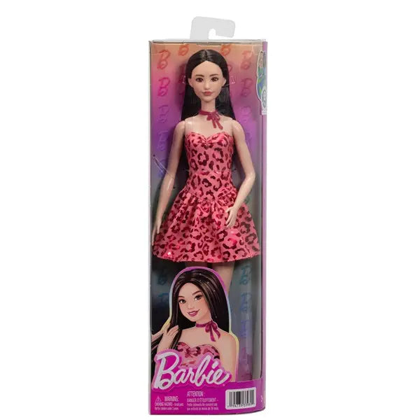 Barbie lalka Fashionistas w sukience w cętki
