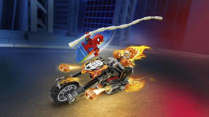 Lego Super Heroes Marvel - Spider-Man kontra Ghost Rider na motocyklu