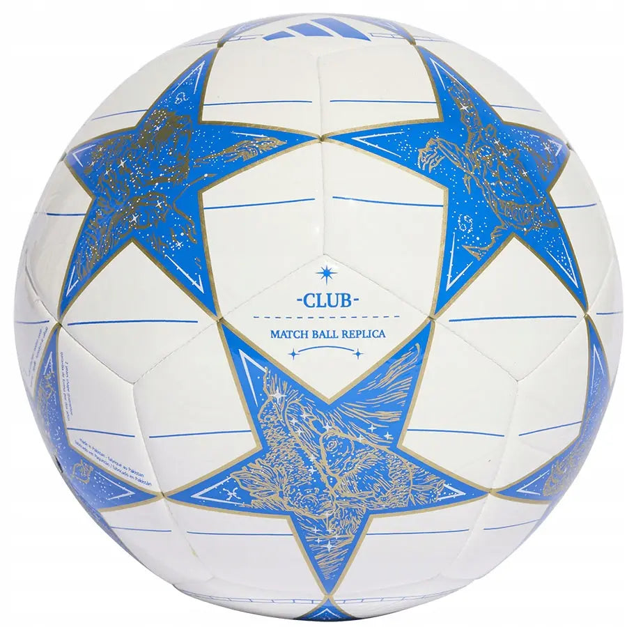 Piłka nożna Adidas Champions League biało - niebieska