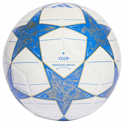 Piłka nożna Adidas Champions League biało - niebieska