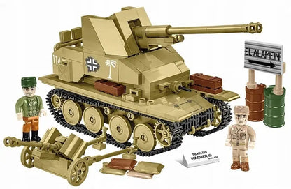 Historical Collection WWII - SD.KFZ.139 Marder III - 486 klocków