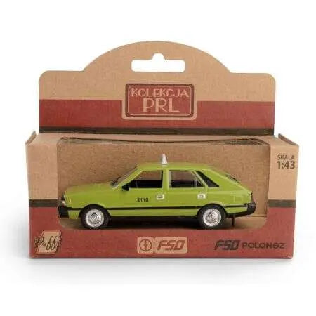 Kolekcja prl fso polonez taxi zielony