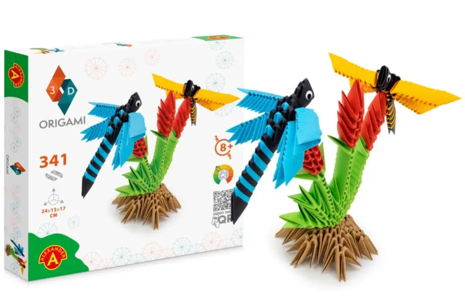 Origami 3D Ważki