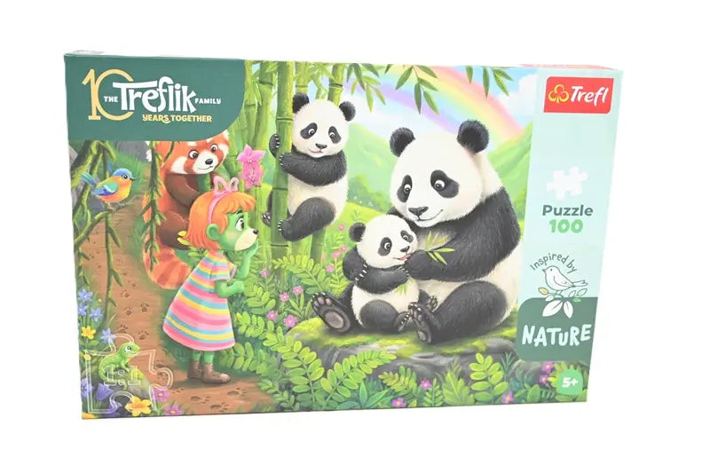 Puzzle Inspired By Nature 100 el. Pandy