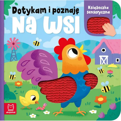 Książeczka sensoryczna Dotykam i poznaję: Na wsi