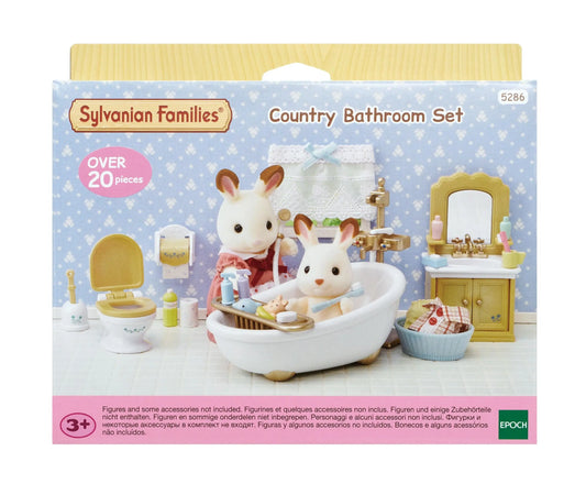 Sylvanian zestaw do łazienki w stylu wiejskim