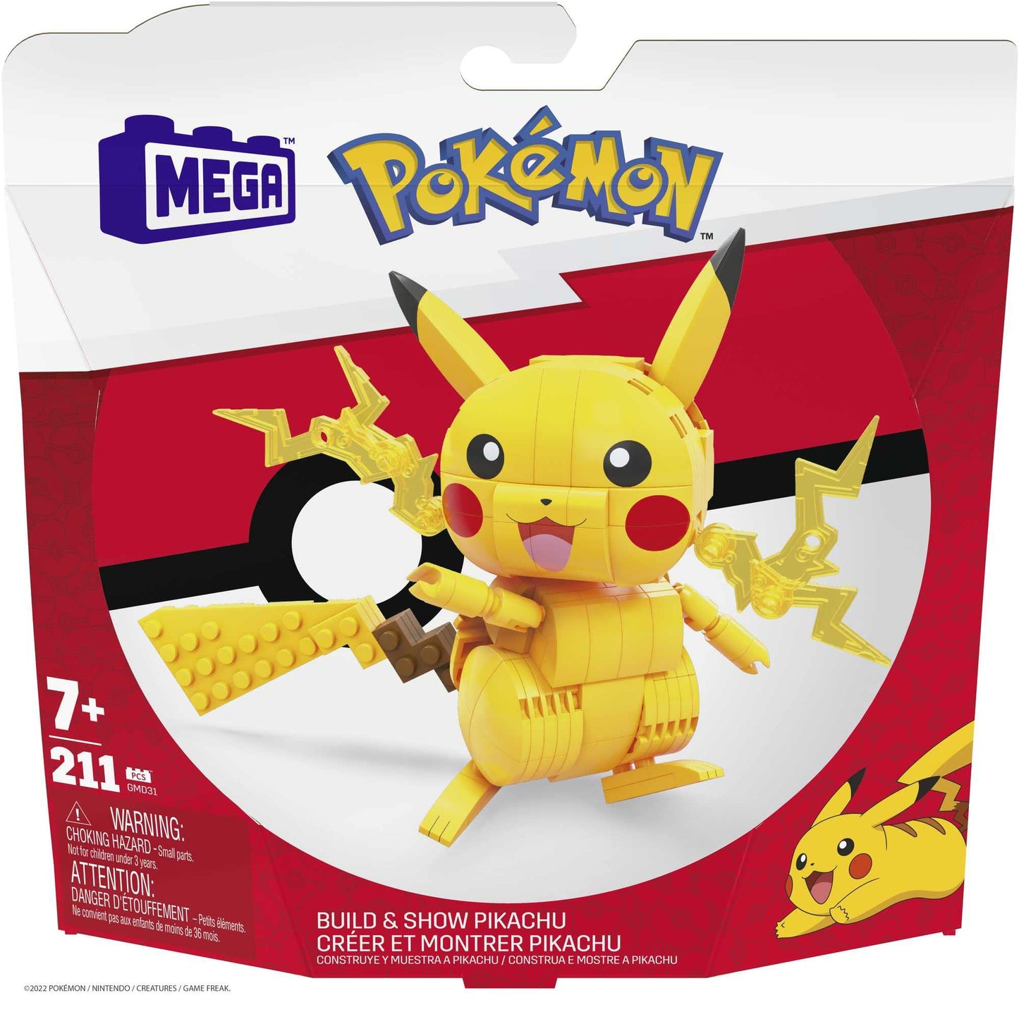Mega pikachu średni pokemon do zbudowania