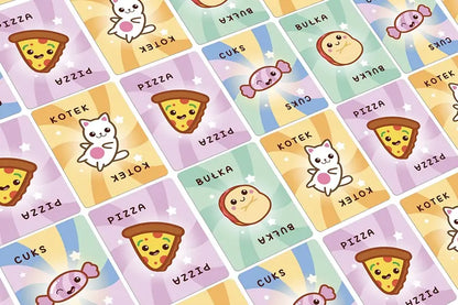Gra - Bułka, Kotek, Pizza