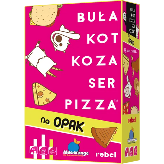 Gra - Buła, Kot, Koza, Ser, Pizza - Na opak