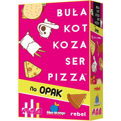 Gra - Buła, Kot, Koza, Ser, Pizza - Na opak